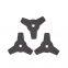 3T Black Grass Trimmer Blades Weed Eater Blade Brush Cutter Blade For Weeding