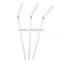 Colorful plastic drinking straw for party straight flexible pp straw