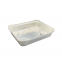 Disposable 900ml Aluminum Foil Container Rectangular Food Tray for Baking Roasting Takeout Use