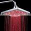 Temperature Controlled Colorful Rain LED Shower Head