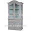Glazed Bookcase with Cupboard