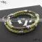 China Factory Luxury Jewelry Python Skin Bracelet HOT Sale Men Bracelet with Satinless Steel Clasp