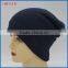customized black 100% acrylic cheap blank knitted hat