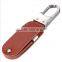Factory Customized OEM or ODM leather usb drive 1gb key ring