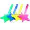 Color Star/Heart LED Light Stick Shiny Cheering Glow Flash Light Stick Christmas Gift Party