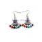 Fashion Earrings, Colorful Zircon Earrings, PES-A009