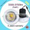 unique dessign 5 years warranty 30w 4-way rotatable cob led downlight