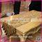 customized size european palace style elegant flower fabric table runners