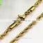 Alibaba Byzantine Stainless Steel Chain Necklace & 18k Gold Bracelet tribal necklace for Men Jewelry