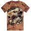 3d animal printed men tie dye t shirt of latest designs