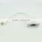OEM male to female c type usb to VGA adapter for mobile accesories