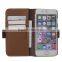 For iphone 6 6S genuine leather 5" smart phone wallet case