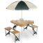 Leisure Season Portable folding table at Ascot Picnic table set version