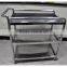 stainless steel side table