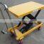 2016 spring new style scissor hydraulic hand lift Trolley