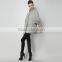2015 European style women's fashion batwing sleeve cloak wool coat