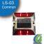 LS-03 IP68 high brightness reflector aluminum led Solar Road Stud