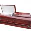 Cheap jewish caskets and coffins high gloss finish with crepe interior