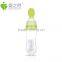 Babymatee beijing supplier 100% Food Grade silica milk bottle for baby,baby feeder bottle with cap