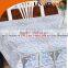 Vinyl Print Lace Table Cloth,PVC Table Cover