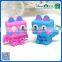 3D monster shape toy erasers for chlidren
