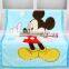 Cartoon 100% polyester coral fleece baby blanket baby bedding sets