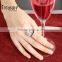 Latest design jewelry gold diamond ring 925 silver ring Classic style jewellry