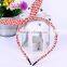 New fabric printing hair clasp bunny ear hair accessory for girls headwear