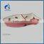 bone shape pink ceramic dog bowl pet water food bowl                        
                                                Quality Choice