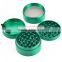 VA Zinc alloy Herb Grinder Crusher for Tobacco 4 Piece 2.2" Metal Hand Muller Spice Green 4pc