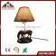 led table lamp on resin basic in the shap of horse