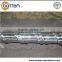 90/33 high capacity Single screw barrel for PPR HDPE pipe extruder