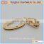 Wholesale factory price fashion oval metal bag lock for leather bag