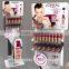 Hair dye display, hair cream display rack, eyelashes display stand acrylic