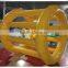 Hot sale water games inflatable water wheel, water roller, hot water hair roller