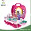 New item girls plastic dressing table toy with mirror