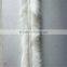 Natural Splicing Rabbit Fur Collar / Real Rabbit Fur Trims For Women Clothing