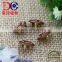 Metal material prong snap fastener for leather bag garment