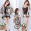 3PCS 2016 Sexy Lingerie leopard hot style pajamas sexy temptation dress
