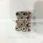 6 RCA plug box type rca connector AV socket with best price
