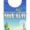 Do not disturb Door hanger with Self-adhesive