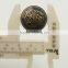 custom embossed logo plastic coat button with shank