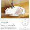 Chinese ceramic cheap oval Counter Top Wash Basin