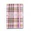 Elasti Bound Notebook, Plaid Design Cloth Cover Notebook Hand Book (BLY5-2024PP)