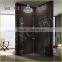 Double hinge door diamond shape frameless shower enclosure EX-1004