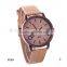 2016 new eight wood color cheap wooden watch