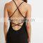 2015 Hot sale summer crisscross strap long backless dress for women, ladies western dress designs