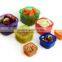 Live Smart Kitchen 7 Piece Portion Control Containers With Guide. 100% Leak Free, Multi-Colored System. Comparable to 21 Day Fix