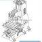 VMC Frame Vertical Machining Center Frame
