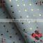 gold star foil polyester taffeta fabric
